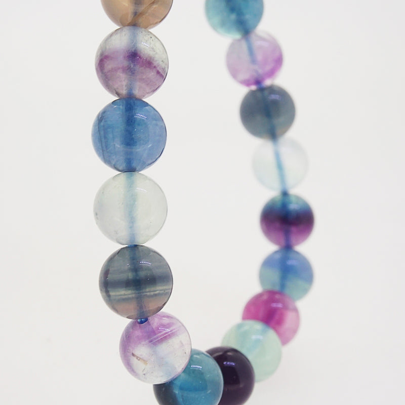 Multicolored Fluorite 10mm - Gaea | Crystal Jewelry & Gemstones (Manila, Philippines)