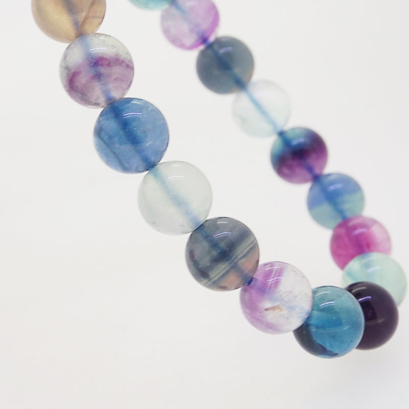 Multicolored Fluorite 10mm - Gaea | Crystal Jewelry & Gemstones (Manila, Philippines)