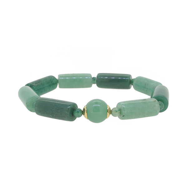Green Aventurine Cylinders with 10mm - Gaea | Crystal Jewelry & Gemstones (Manila, Philippines)