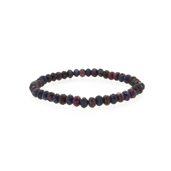 Multicolored Sapphire Faceted Rondelle - Gaea | Crystal Jewelry & Gemstones (Manila, Philippines)