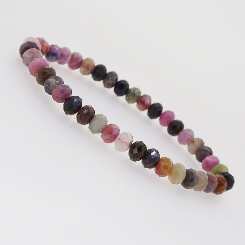 Multicolored Tourmaline Faceted Rondelle - Gaea | Crystal Jewelry & Gemstones (Manila, Philippines)