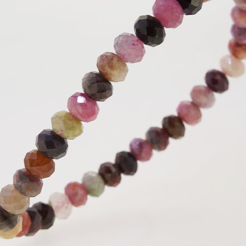 Multicolored Tourmaline Faceted Rondelle - Gaea | Crystal Jewelry & Gemstones (Manila, Philippines)