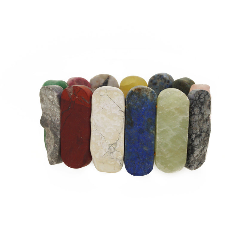 Raw Assorted Gems Cuff - Gaea | Crystal Jewelry & Gemstones (Manila, Philippines)