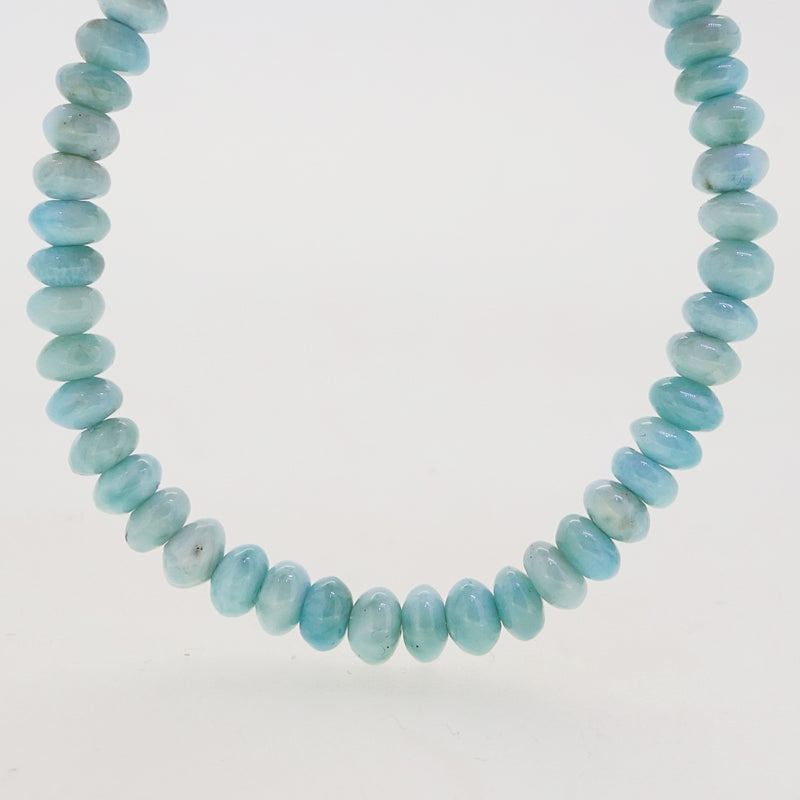 A-Grade Larimar Rondelle - Gaea | Crystal Jewelry & Gemstones (Manila, Philippines)