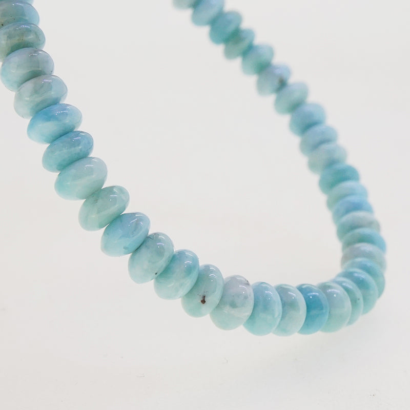 A-Grade Larimar Rondelle - Gaea | Crystal Jewelry & Gemstones (Manila, Philippines)