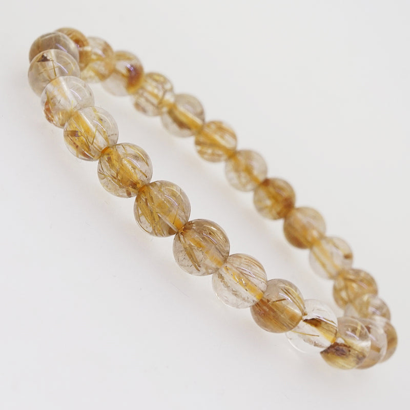 A-Grade Golden Rutilated Quartz 7mm - Gaea | Crystal Jewelry & Gemstones (Manila, Philippines)
