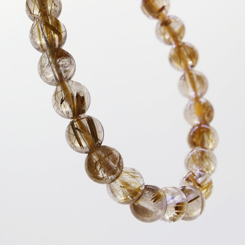 A-Grade Golden Rutilated Quartz 7mm - Gaea | Crystal Jewelry & Gemstones (Manila, Philippines)