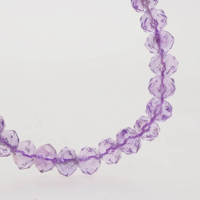 A-Grade Amethyst Faceted Rondelle - Gaea | Crystal Jewelry & Gemstones (Manila, Philippines)