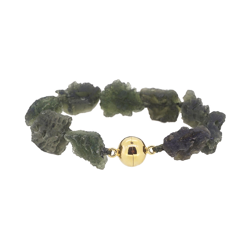 Raw Moldavite with Clasp - Gaea | Crystal Jewelry & Gemstones (Manila, Philippines)