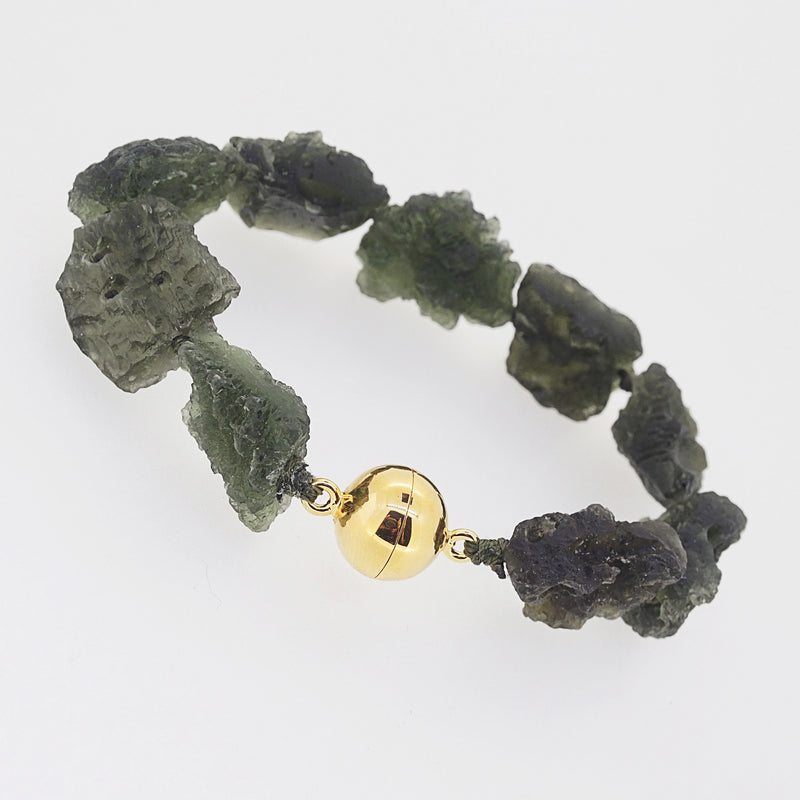 Raw Moldavite with Clasp - Gaea | Crystal Jewelry & Gemstones (Manila, Philippines)