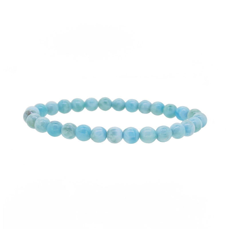 A-Grade Larimar 6mm - Gaea | Crystal Jewelry & Gemstones (Manila, Philippines)