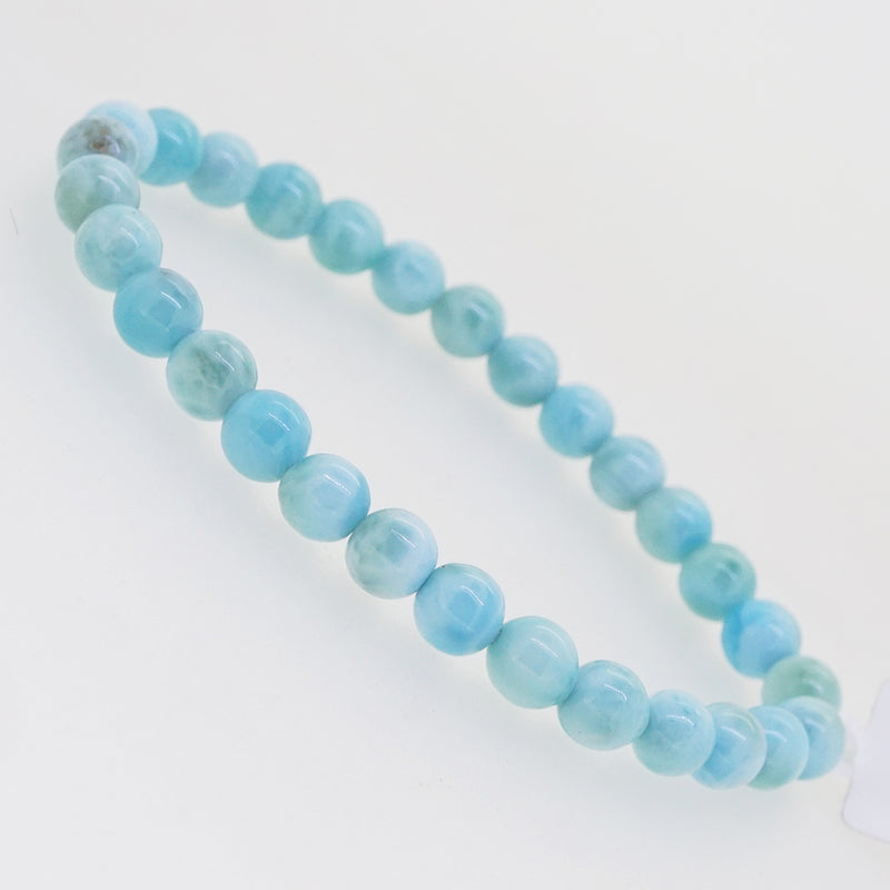 A-Grade Larimar 6mm - Gaea | Crystal Jewelry & Gemstones (Manila, Philippines)