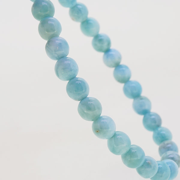 A-Grade Larimar 6mm - Gaea | Crystal Jewelry & Gemstones (Manila, Philippines)