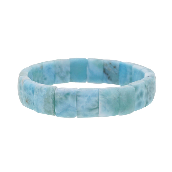 A-Grade Larimar Bangle (M) - Gaea | Crystal Jewelry & Gemstones (Manila, Philippines)