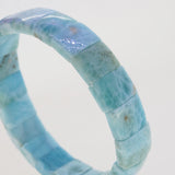 A-Grade Larimar Bangle (M) - Gaea | Crystal Jewelry & Gemstones (Manila, Philippines)