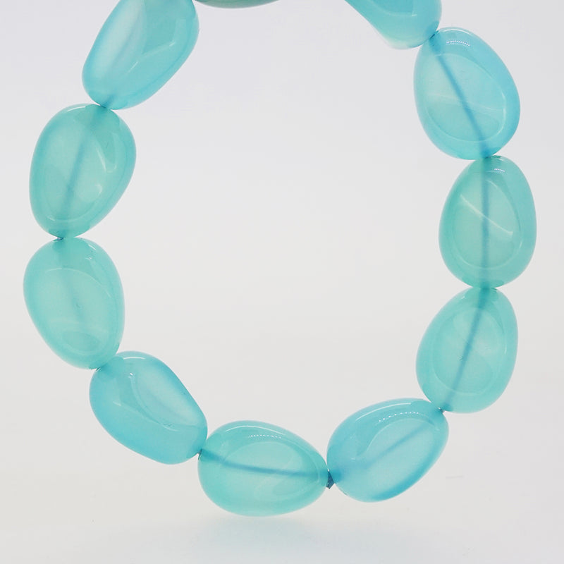 Blue Chalcedony Tumble - Gaea | Crystal Jewelry & Gemstones (Manila, Philippines)