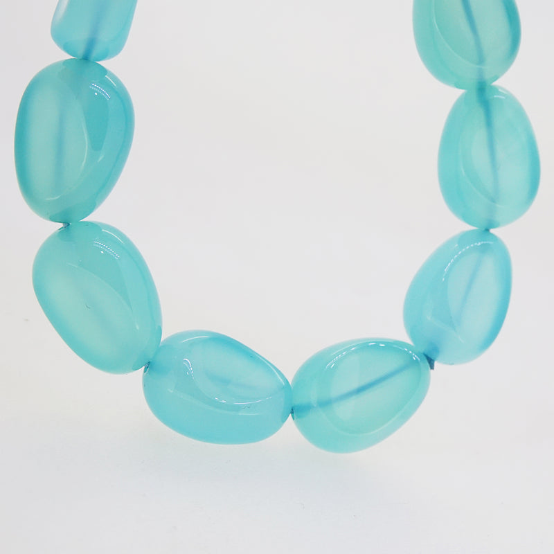 Blue Chalcedony Tumble - Gaea | Crystal Jewelry & Gemstones (Manila, Philippines)