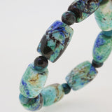 Azurite Barrel with Chrysocolla 7.5mm - Gaea | Crystal Jewelry & Gemstones (Manila, Philippines)