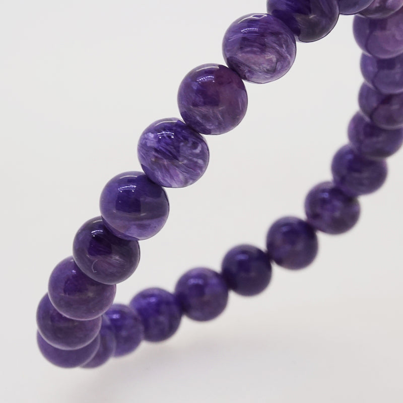 A-Grade Charoite 8mm - Gaea | Crystal Jewelry & Gemstones (Manila, Philippines)