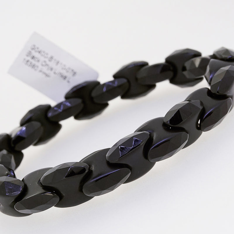 Black Onyx Links (L) - Gaea | Crystal Jewelry & Gemstones (Manila, Philippines)