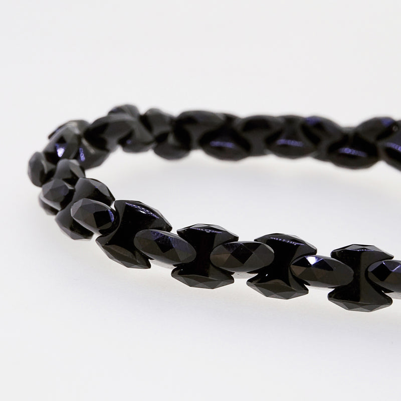 Black Onyx Links (M) - Gaea | Crystal Jewelry & Gemstones (Manila, Philippines)