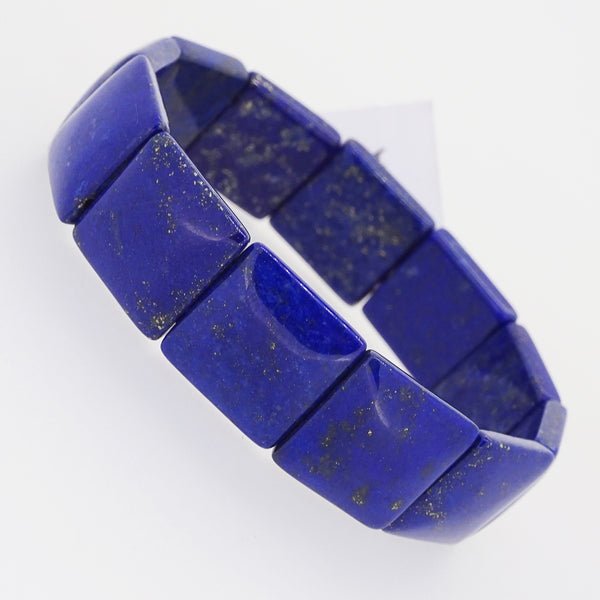 A-Grade Lapis Lazuli Square Bangle - Gaea | Crystal Jewelry & Gemstones (Manila, Philippines)