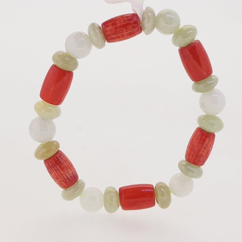 Burma Jade and Japanese Red Coral (For Baby) - Gaea | Crystal Jewelry & Gemstones (Manila, Philippines)