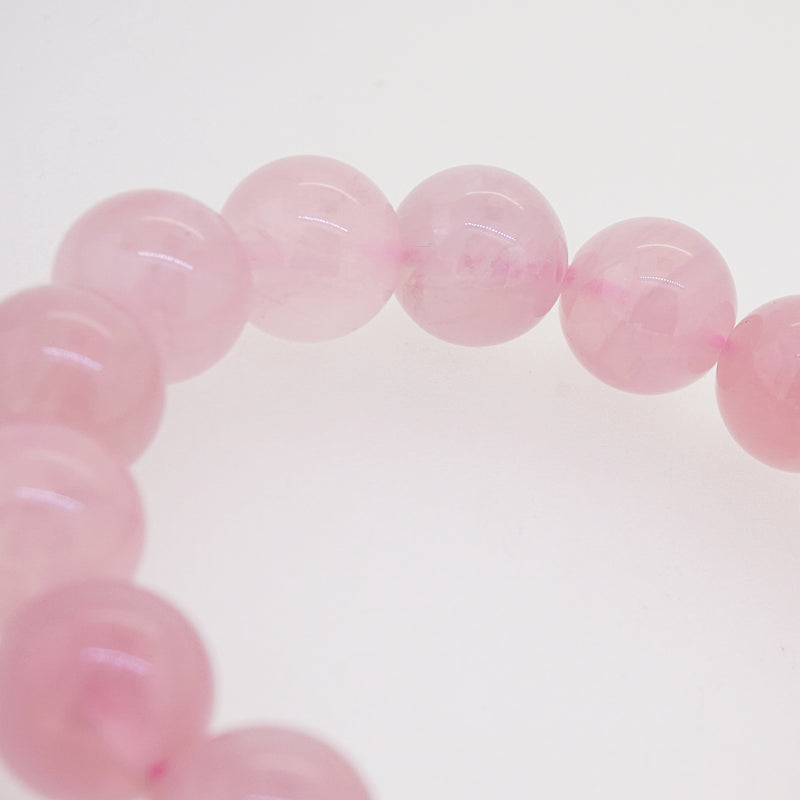 A-Grade Madagascar Rose Quartz 12mm - Gaea | Crystal Jewelry & Gemstones (Manila, Philippines)