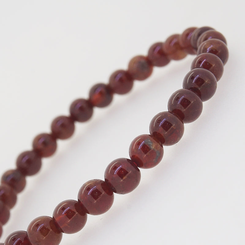 Hessonite Garnet 7mm - Gaea | Crystal Jewelry & Gemstones (Manila, Philippines)