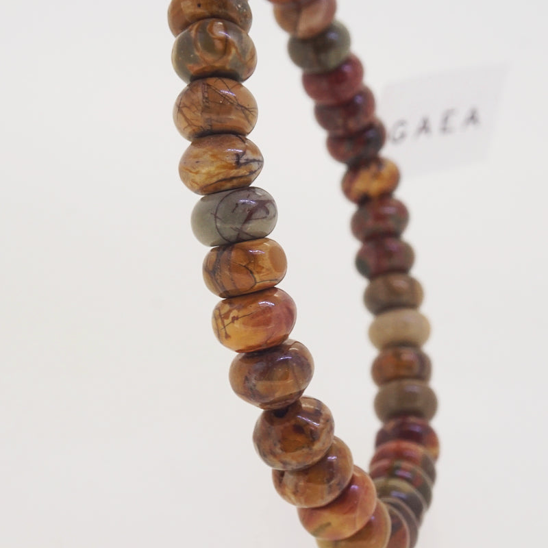 Picasso Jasper Rondelle - Gaea | Crystal Jewelry & Gemstones (Manila, Philippines)