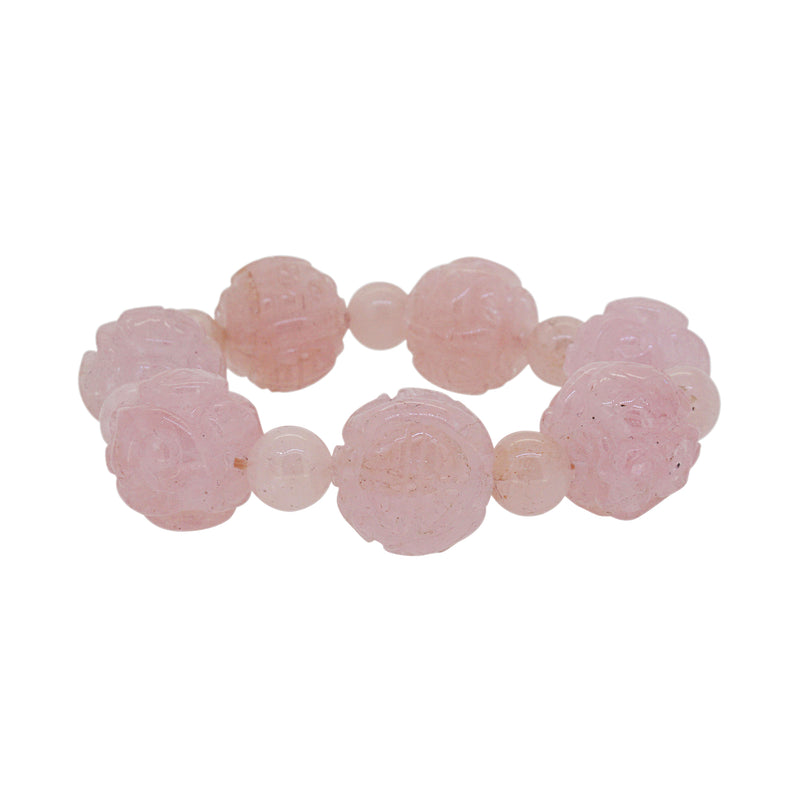 Carved Morganite 18mm - Gaea | Crystal Jewelry & Gemstones (Manila, Philippines)