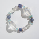 Clear Quartz, Aquamarine, and Iolite Mixed Gemstones - Gaea