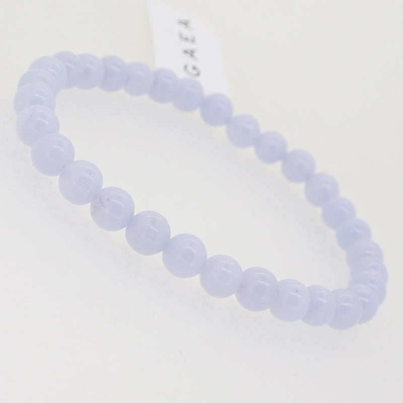 Blue Lace Chalcedony 6mm - Gaea | Crystal Jewelry & Gemstones (Manila, Philippines)