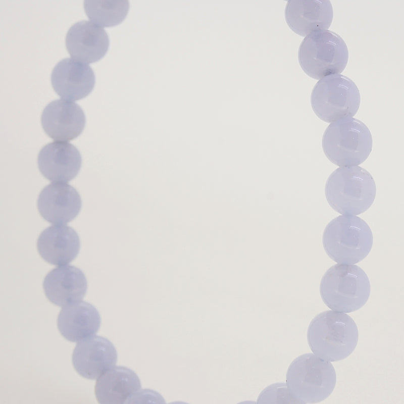 Blue Lace Chalcedony 6mm - Gaea | Crystal Jewelry & Gemstones (Manila, Philippines)