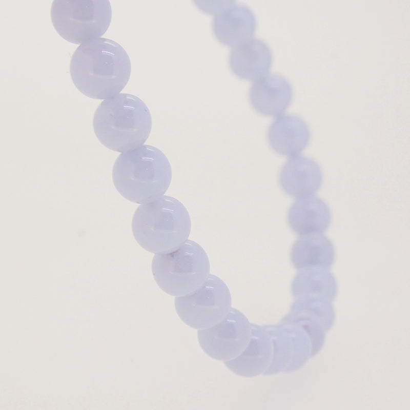 Blue Lace Chalcedony 6mm - Gaea | Crystal Jewelry & Gemstones (Manila, Philippines)