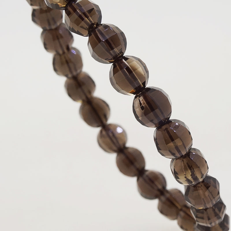 A-Grade Smoky Quartz Faceted 8mm - Gaea | Crystal Jewelry & Gemstones (Manila, Philippines)