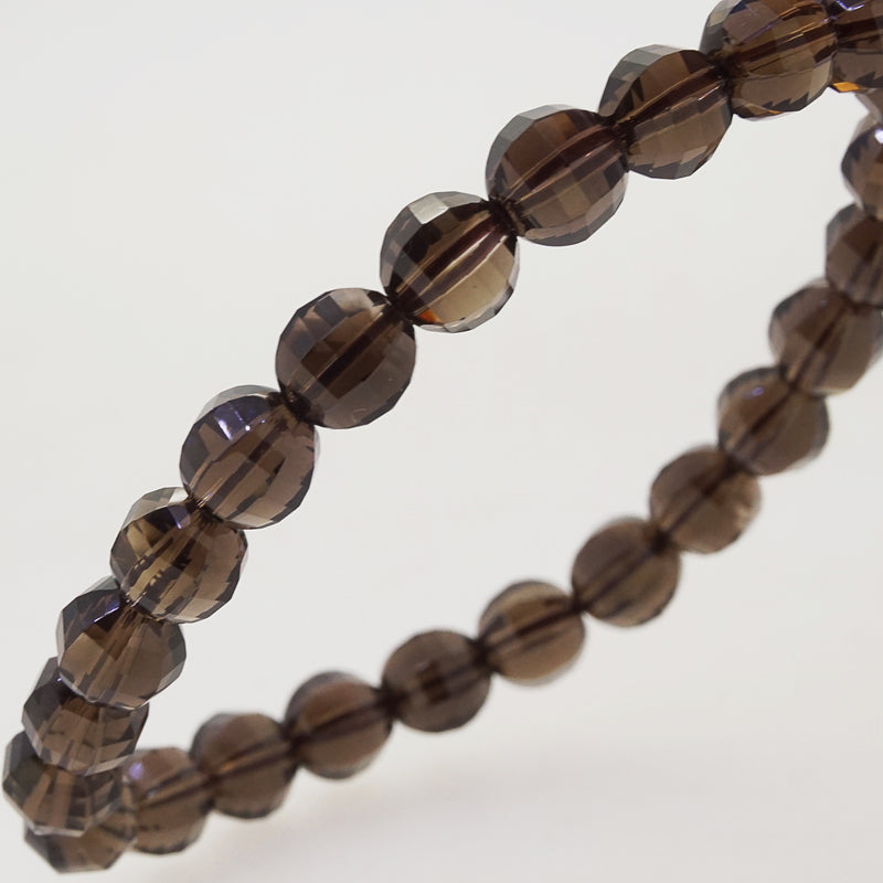 A-Grade Smoky Quartz Faceted 8mm - Gaea | Crystal Jewelry & Gemstones (Manila, Philippines)