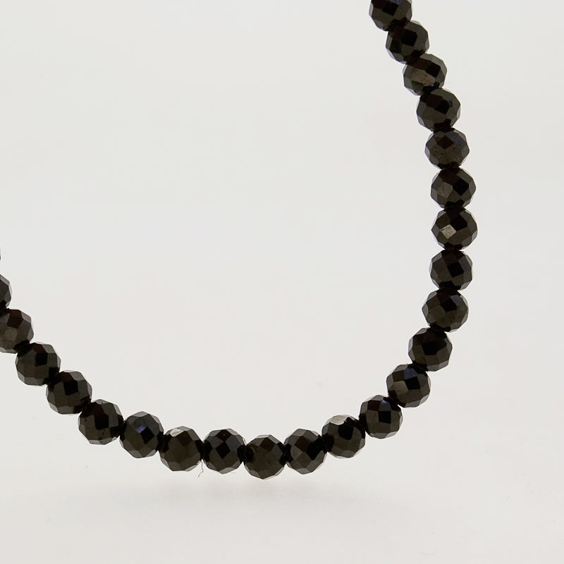 Black Tourmaline Faceted 4mm - Gaea | Crystal Jewelry & Gemstones (Manila, Philippines)