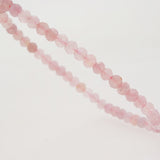 Madagascar Rose Quartz Faceted Rondelle 4.5mm - Gaea | Crystal Jewelry & Gemstones (Manila, Philippines)