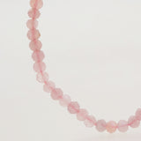 Madagascar Rose Quartz Faceted Rondelle 4.5mm - Gaea | Crystal Jewelry & Gemstones (Manila, Philippines)