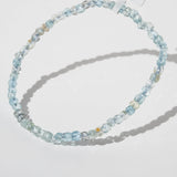 Aquamarine Faceted Rondelle - Gaea