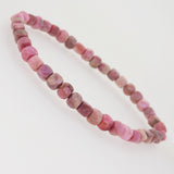 Rhodonite Faceted Cubes - Gaea | Crystal Jewelry & Gemstones (Manila, Philippines)