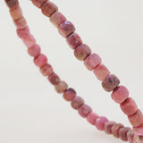 Rhodonite Faceted Cubes - Gaea | Crystal Jewelry & Gemstones (Manila, Philippines)