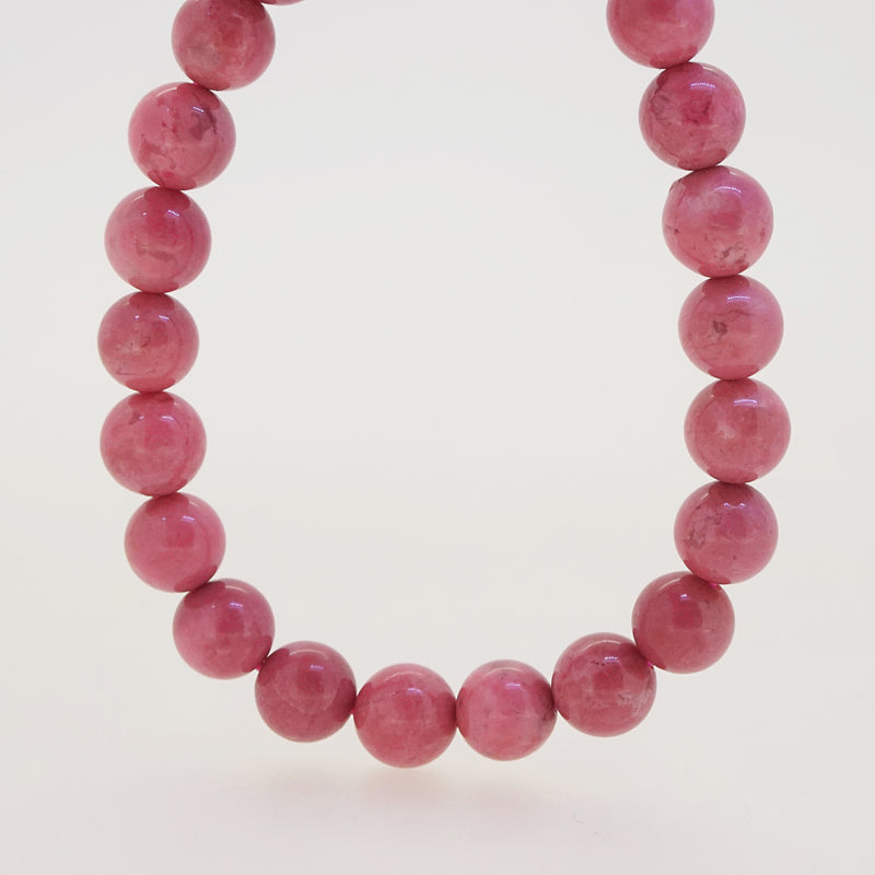 A-Grade Australian Rhodonite 8mm - Gaea | Crystal Jewelry & Gemstones (Manila, Philippines)