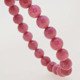 A-Grade Australian Rhodonite 8mm - Gaea | Crystal Jewelry & Gemstones (Manila, Philippines)