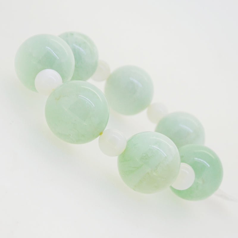 Green Moonstone 22mm and White Moonstone 9.5mm - Gaea | Crystal Jewelry & Gemstones (Manila, Philippines)