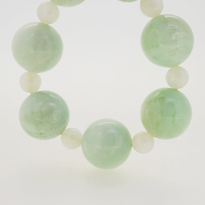 Green Moonstone 22mm and White Moonstone 9.5mm - Gaea | Crystal Jewelry & Gemstones (Manila, Philippines)