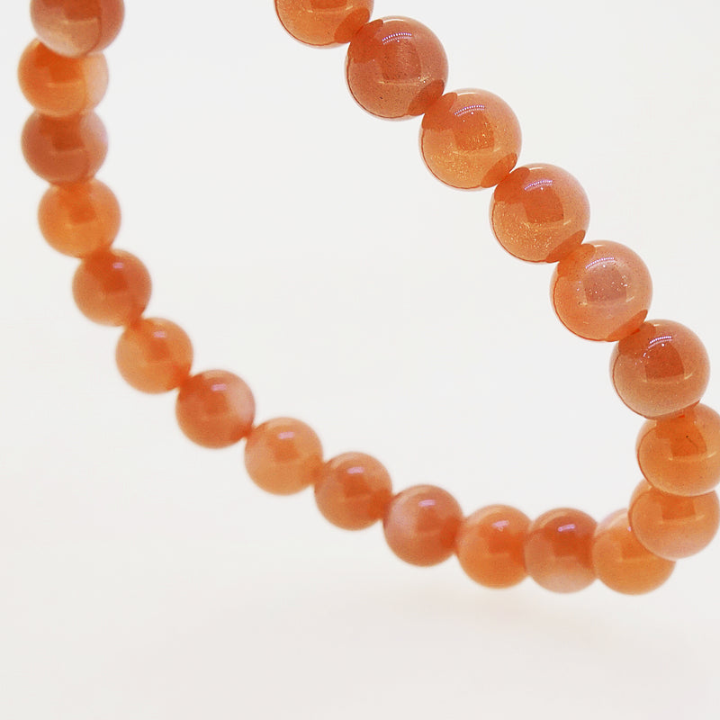 A-Grade Peach Moonstone 8mm - Gaea | Crystal Jewelry & Gemstones (Manila, Philippines)