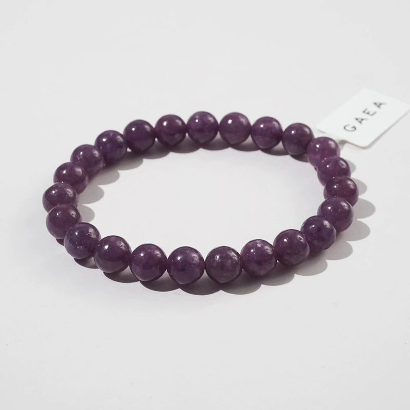 Purple Lepidolite 8mm - Gaea