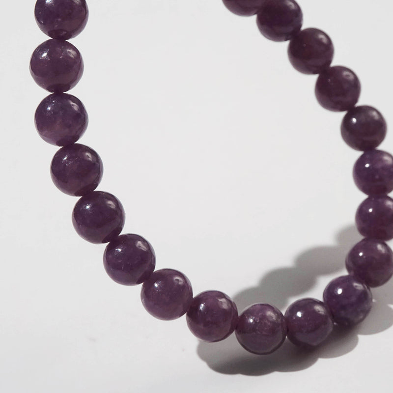 Purple Lepidolite 8mm - Gaea